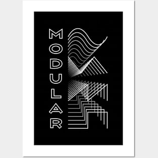 Modular Waveform Audio Analog Design Modular Gift Posters and Art